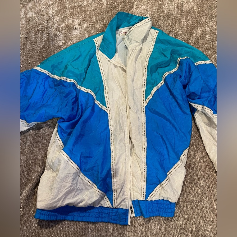VINTAGE WINDBREAKER. Size 1X